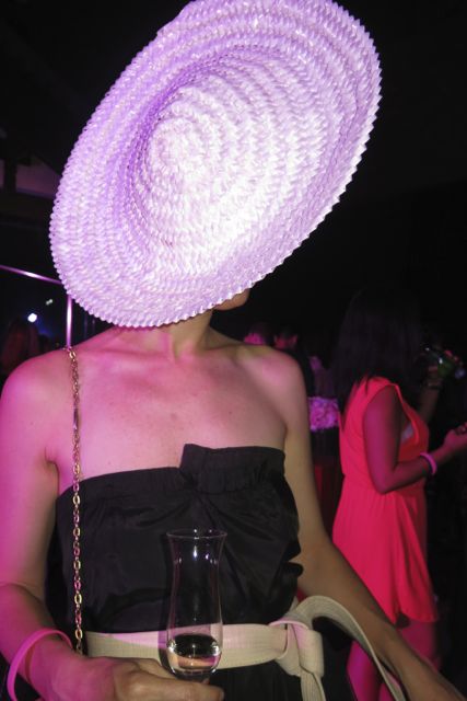 The lovely Elisabeth Koch in her creation