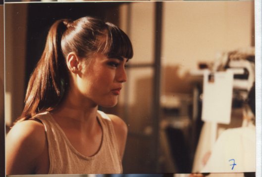 Yasmin Le Bon in probably one of her first catwalk. 