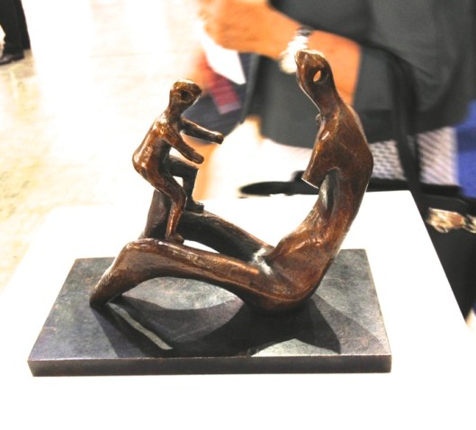 Mother and Child by Henry Moore.