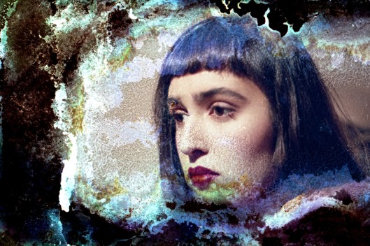 "Damaged Beauty" Gail Elliott circa 1985 (Photo by Bénédicte Bro-Cassard)