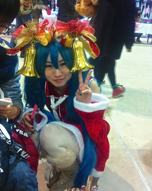 I loved the Christmas tree hair and the Ms Santa suit!